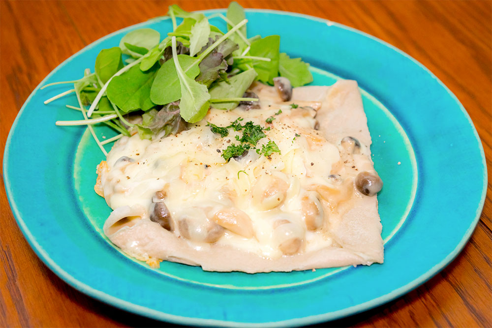 チキンのクリーム煮のガレット